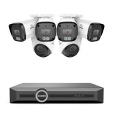 5MP 8 Channel PoE Security System, 6MP NVR, S+265., Human & Vehicle Detection, Smart Playback, Smart Notification with Image Attached